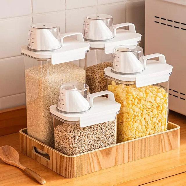 Airtight Plastic Kitchen Storage Box | Small