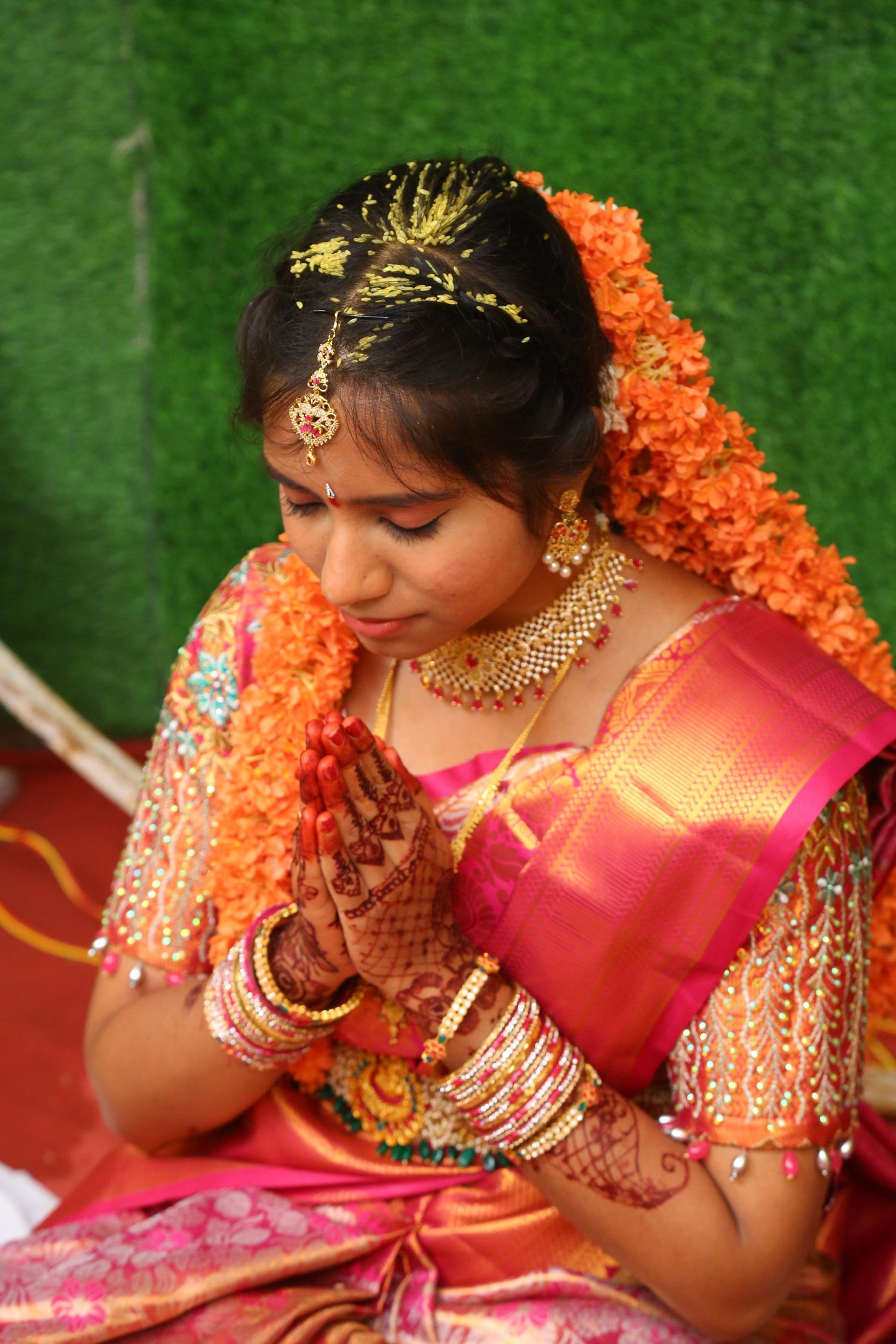 The Wedding Website of Hasini Preetham and Teja Arigela