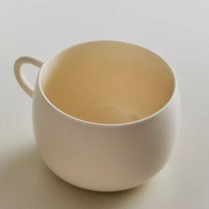 PLAIN STONEWARE DEEP MUG