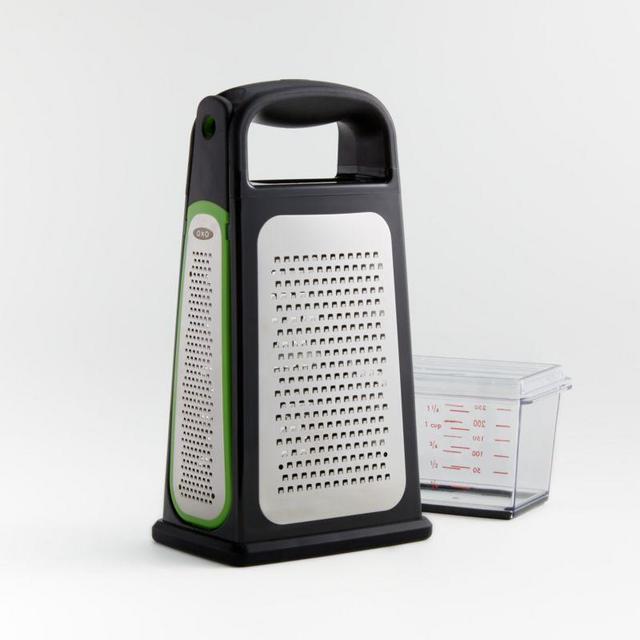 OXO ® Box Grater with Removable Zester