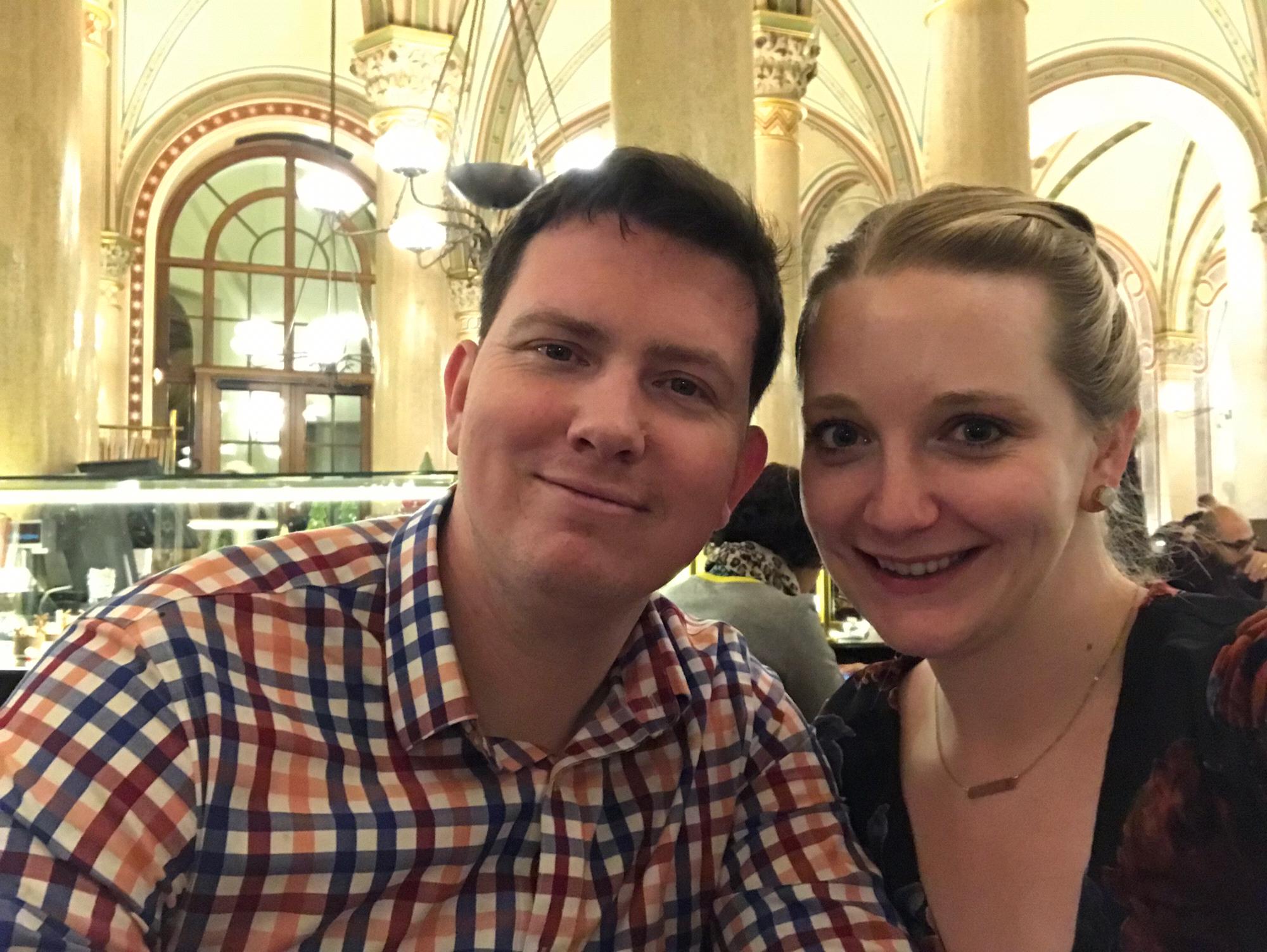 Our first Christmas together! Vienna, 2017