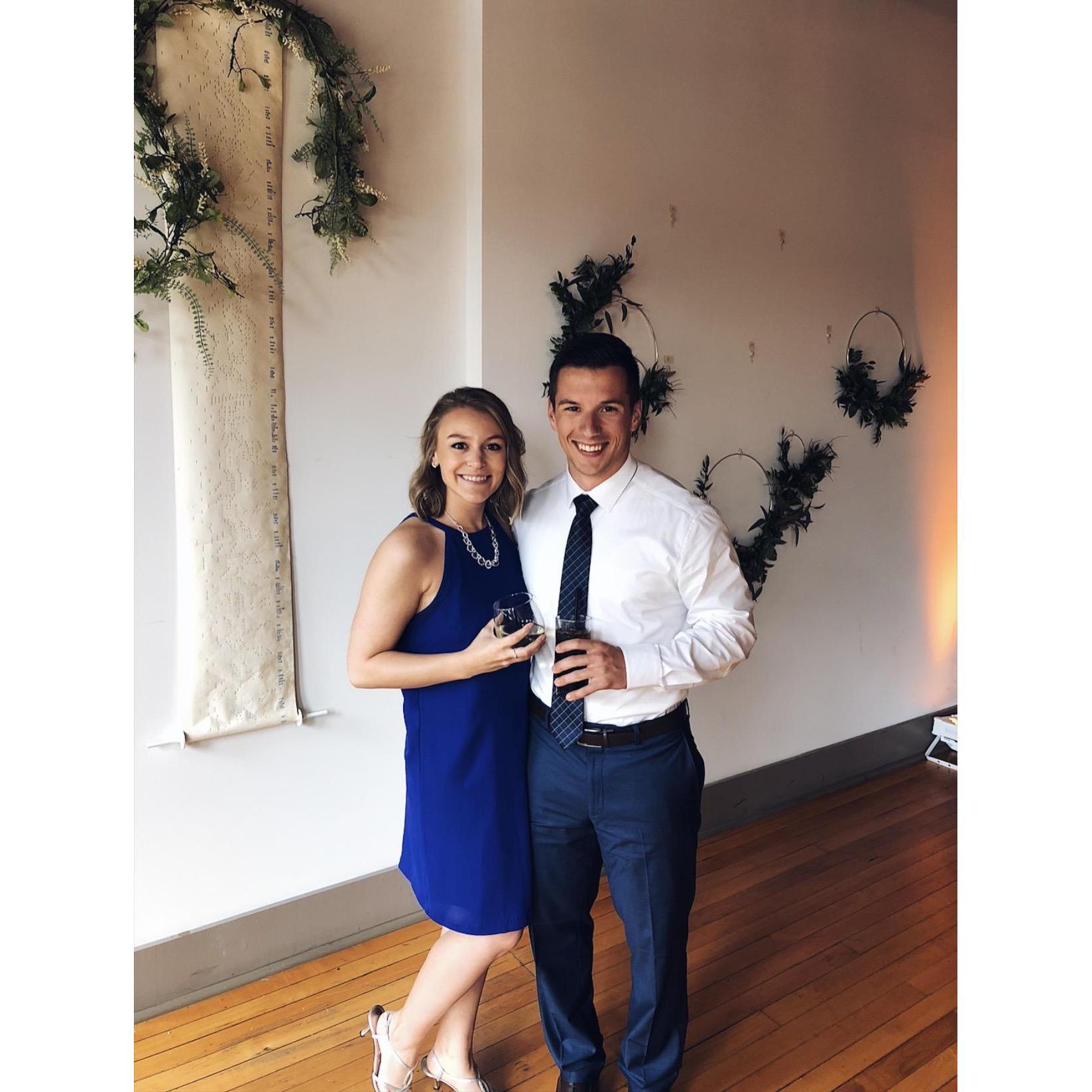 First wedding together :)