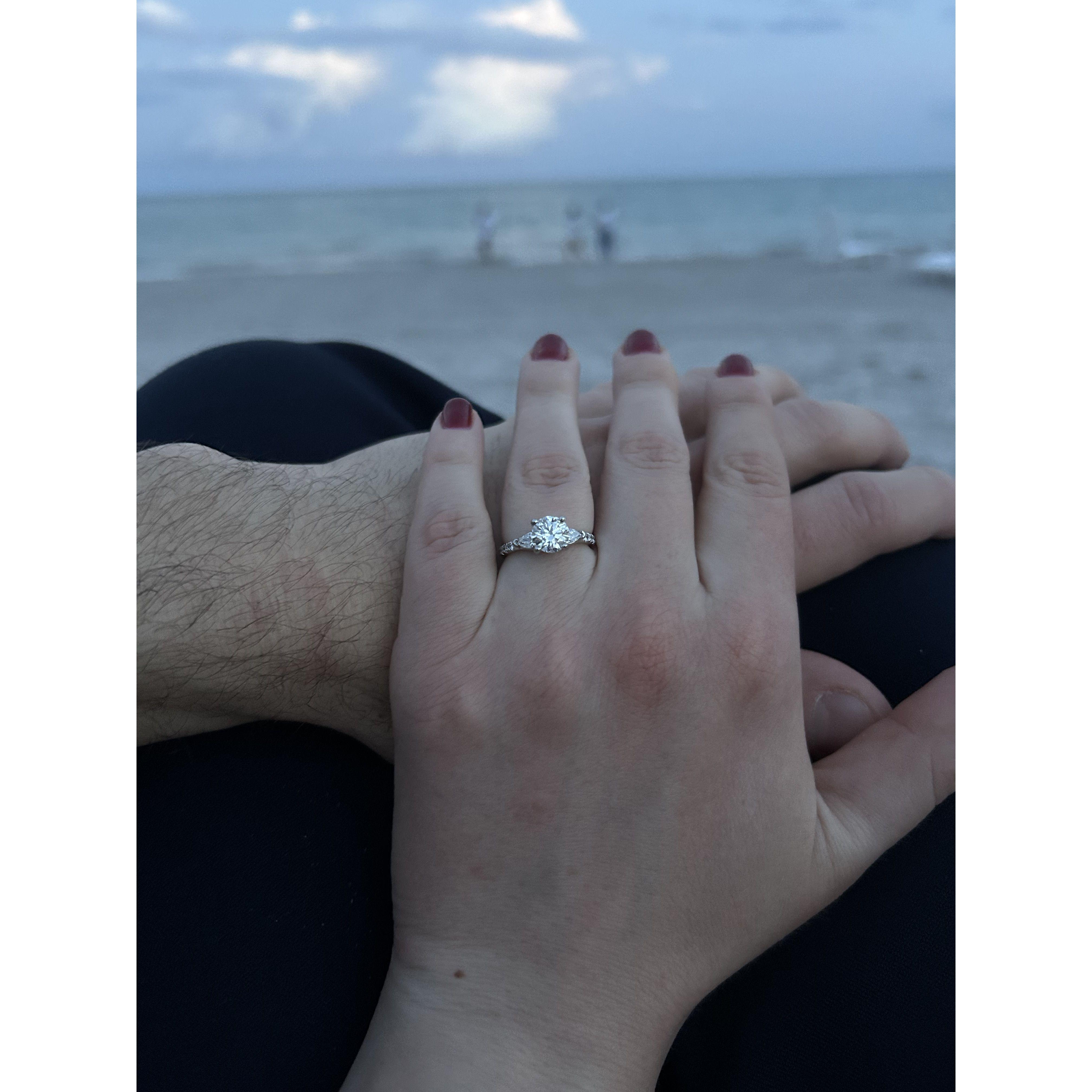 The big day! Key Biscayne, Florida, December 30, 2024