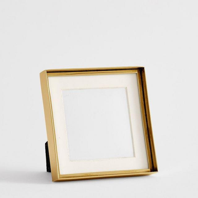 Stowe Polaroid Single Frame, 5X5 - Brass