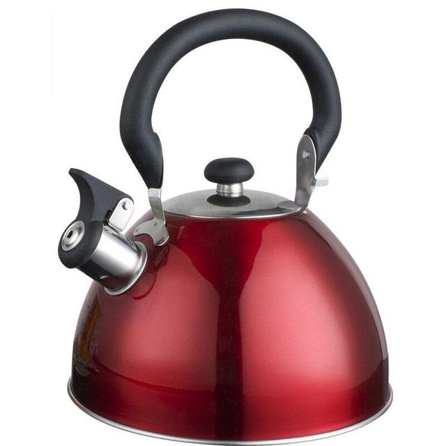 Alpine Cuisine Stainless Steel Whistling Stovetop Kettle