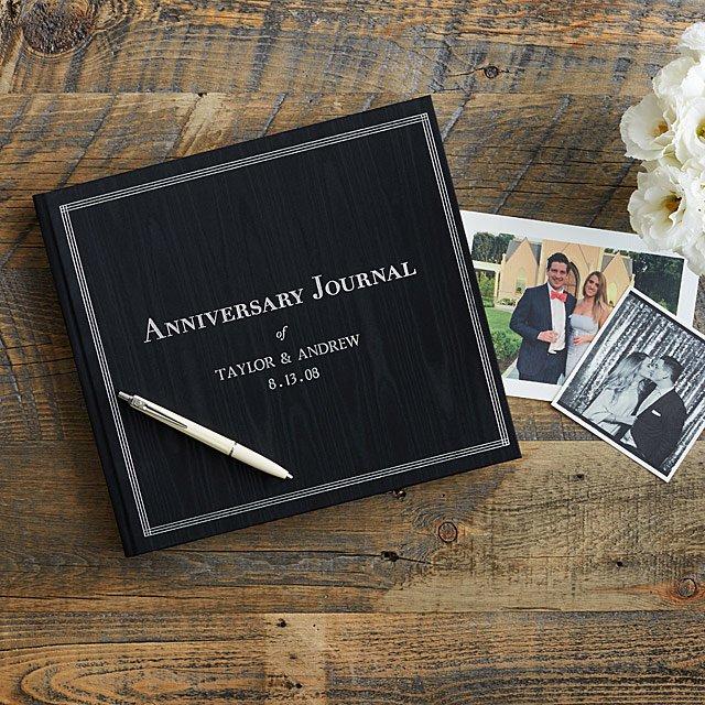 The Personalized Anniversary Journal with Name and Date