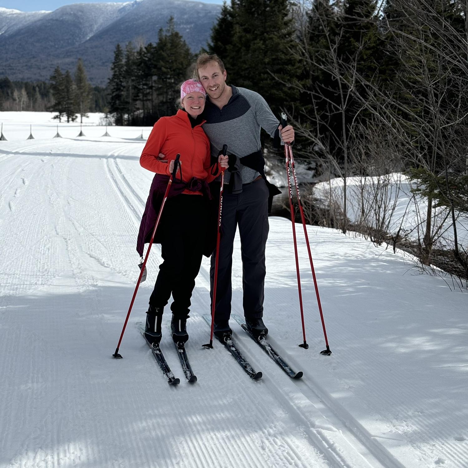 XC Skiing in the white mountains