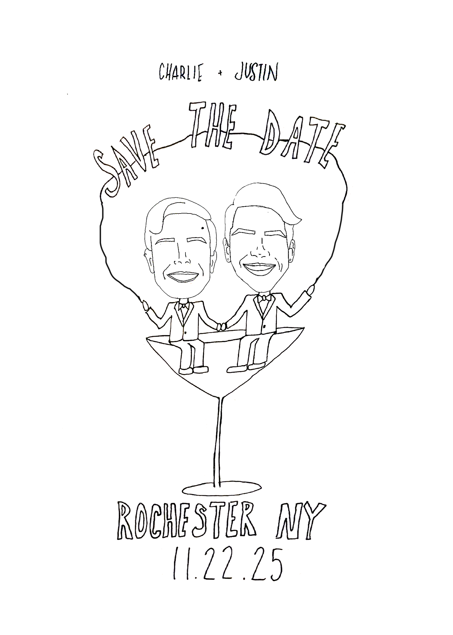 The Wedding Website of Charlie Munday and Justin Burr