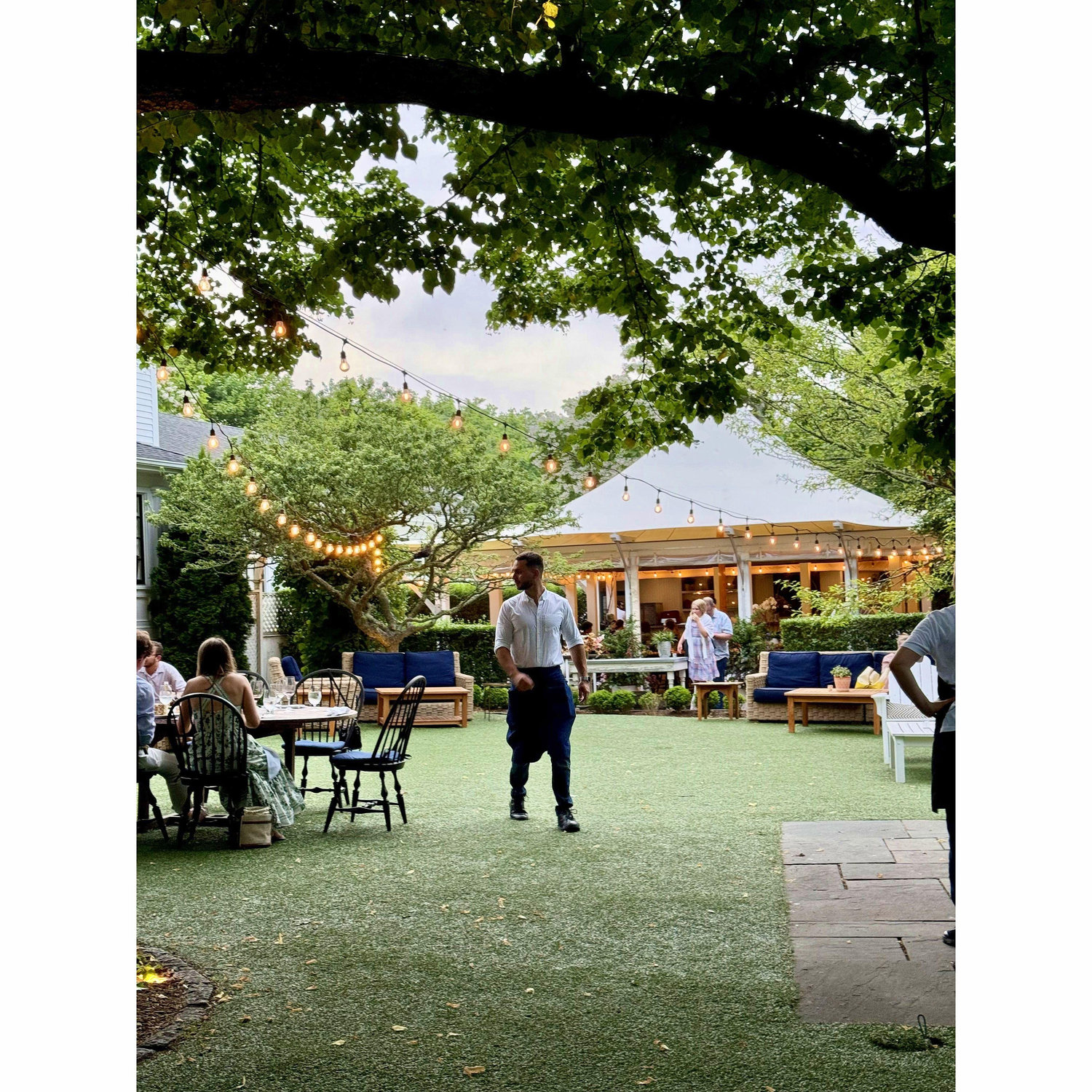 the lawn at Atria (see you here for the reception!)