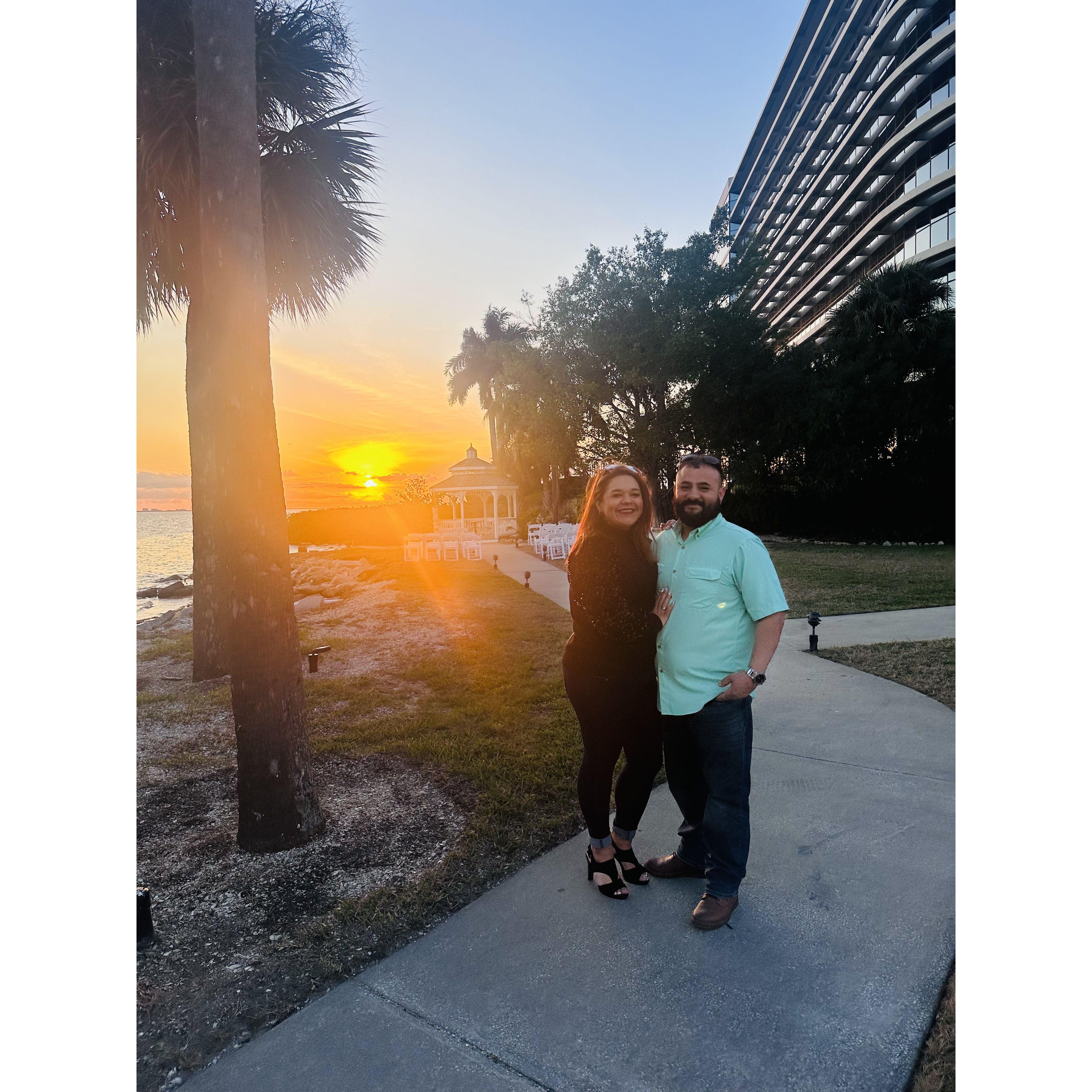 Rusty Pelican date night