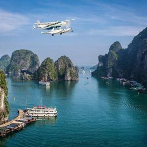 Ha Long Bay Seaplane Flight Experience