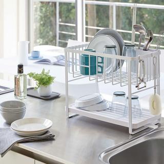 Tower Two-Tier Customizable Dish Rack