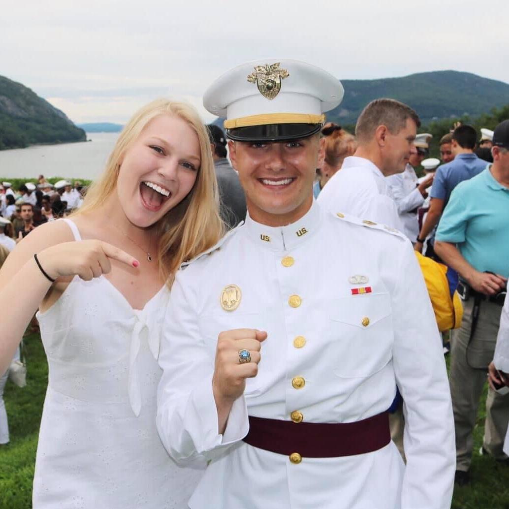 We began dating long distance following high school graduation. Rino attended the United Stated Military Academy at West Point and Natalie attended SUNY Plattsburgh for her first 3 years of college.