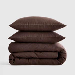 European Linen Duvet Cover Set - Full/Queen
