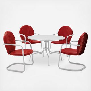 Griffith 5-Piece Outdoor Dining Set