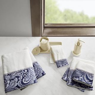 Aubrey Jacquard 6-Piece Towel Set