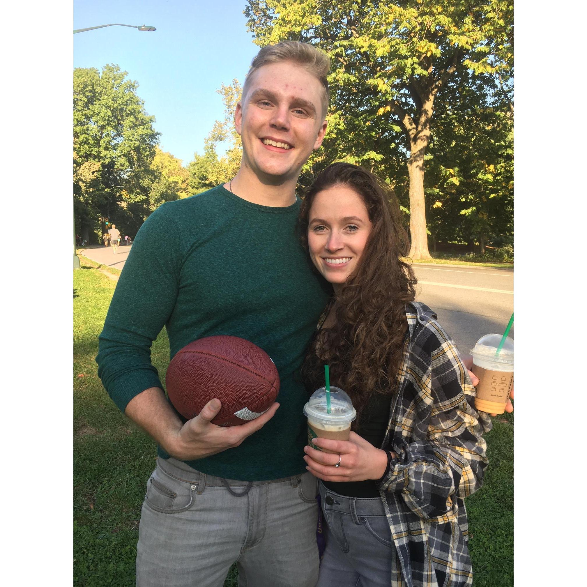 Our First Photo Together!