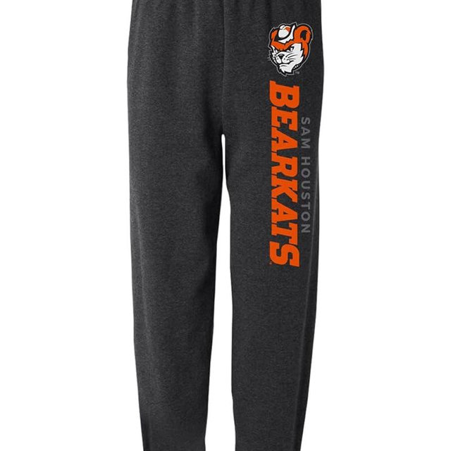 Official Collegiate NCAA Jogger Sweatpants Unisex for Men & Women Collegiate Team Logo Charcoal Heather Collection