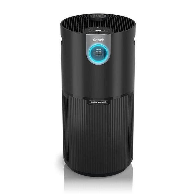 Shark HP232 Clean Sense Air Purifier MAX with Odor Neutralizer Technology, Allergies, HEPA Filter, 1200 Sq Ft, XL Room, Whole Home, Captures 99.98% of Particles, Allergens, Smells & More, Grey