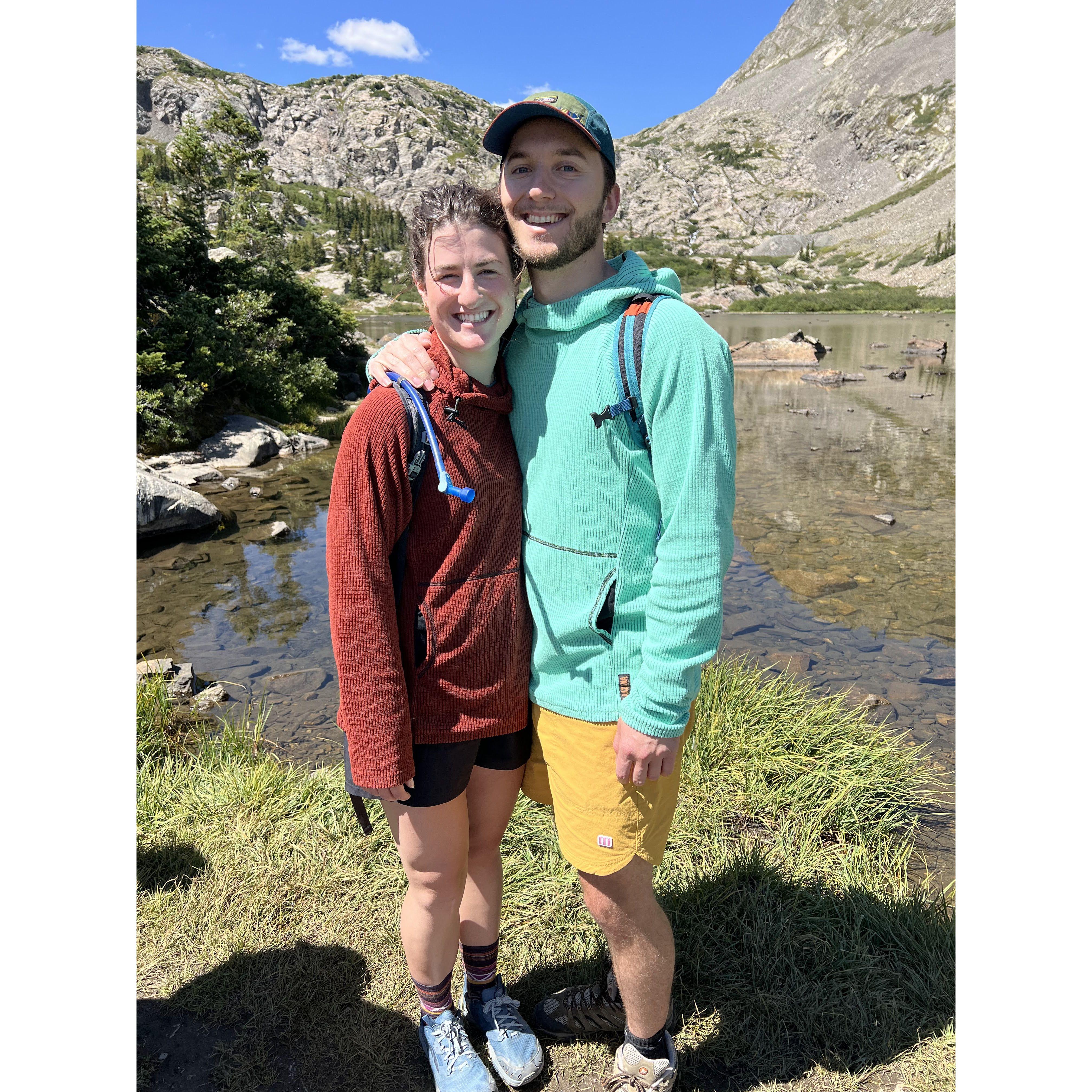 Hiking near Breck