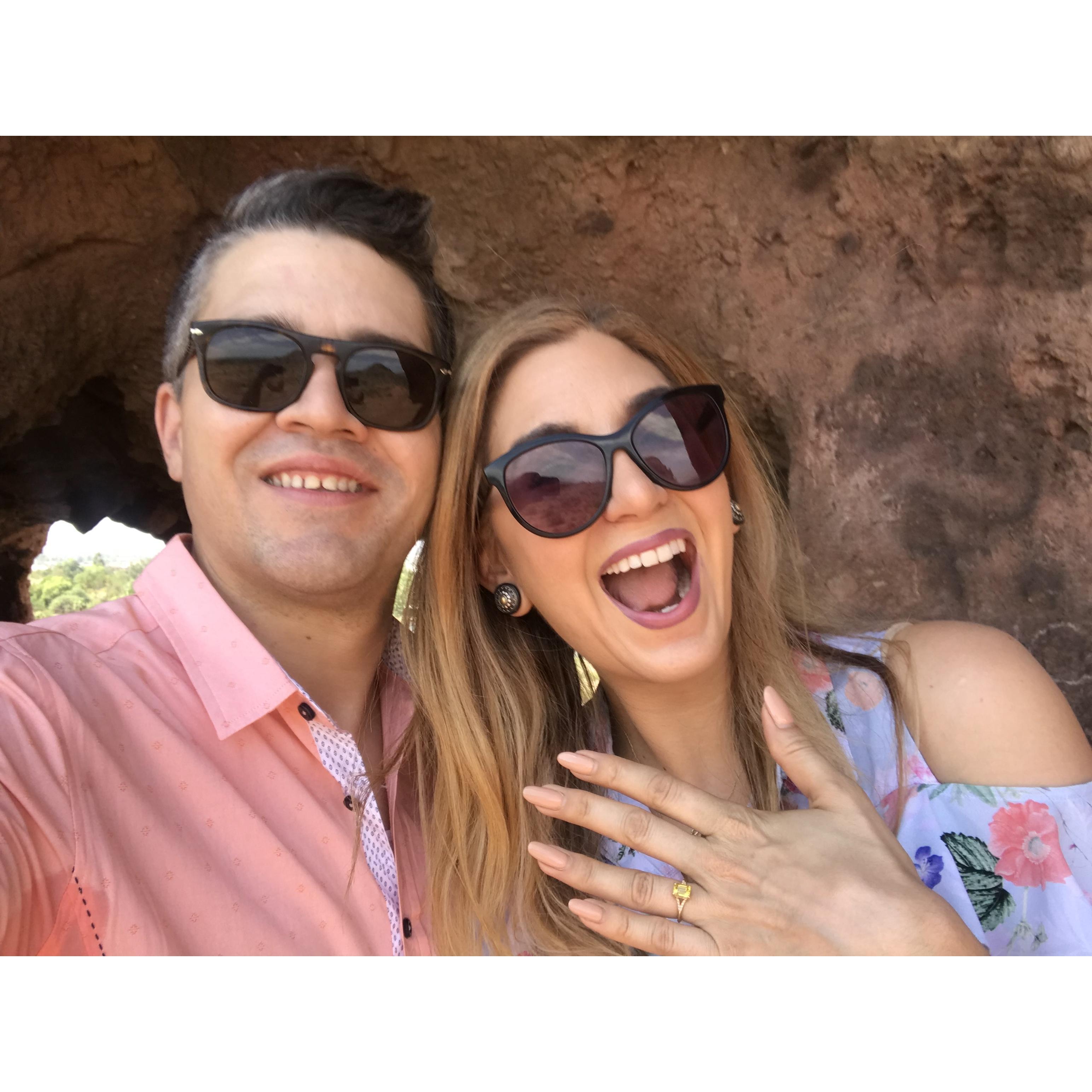 Our engagement!