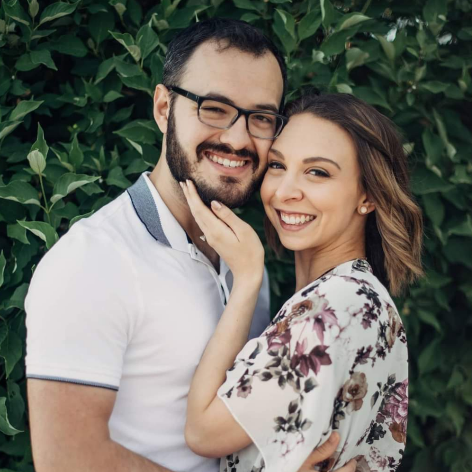 Engagement pics at The Flats