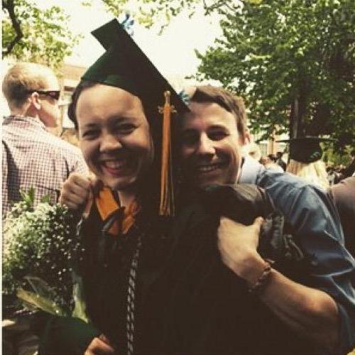 Alyssa's graduation from Fitchburg state in 2015