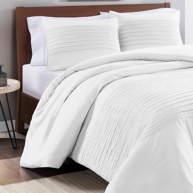 Vue Full/Queen 3pc Shawna Comforter & Sham Set White
