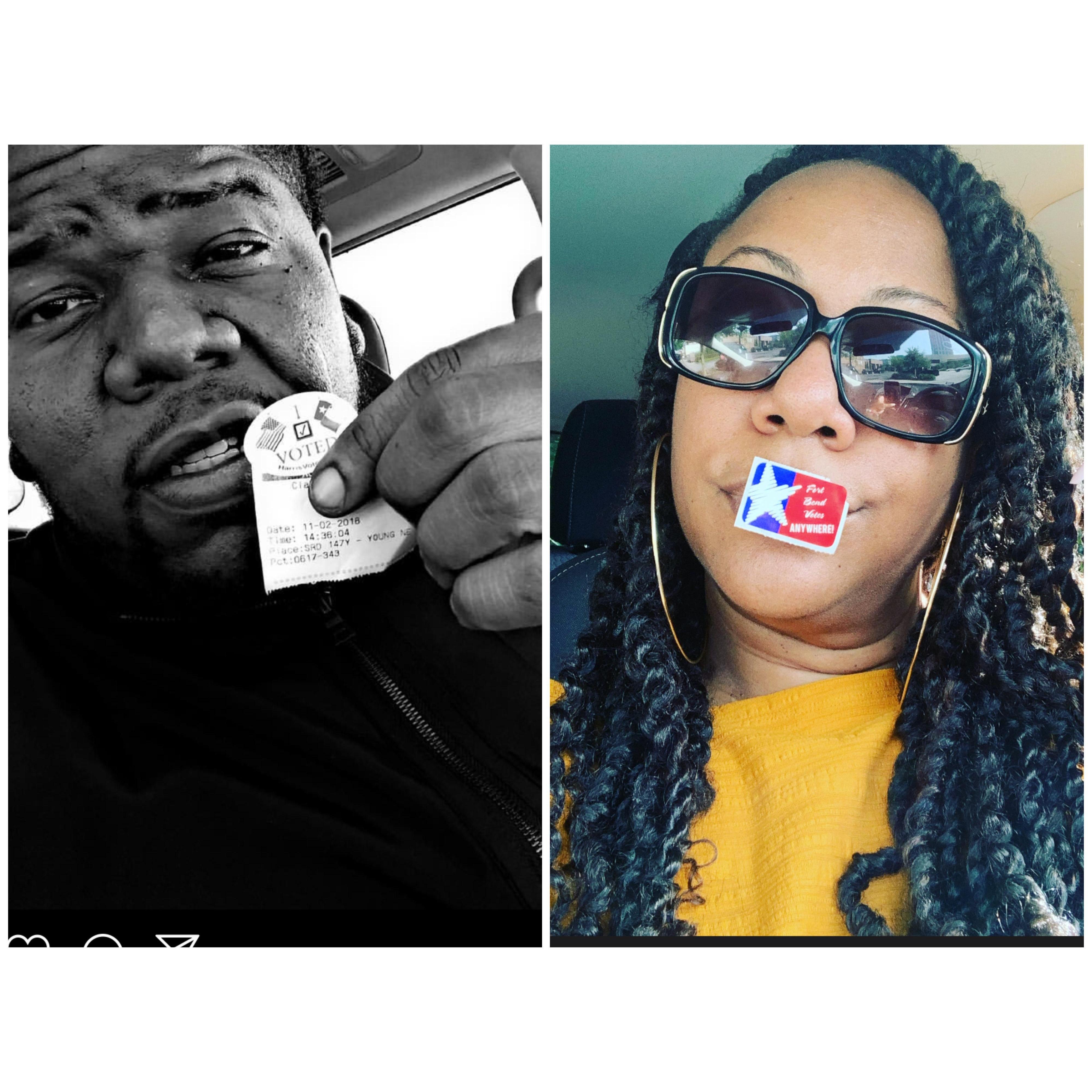 A couple that votes together....stays together!