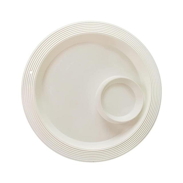 Nora Fleming Melamine Pinestripe Chip and Dip Platter Mel15