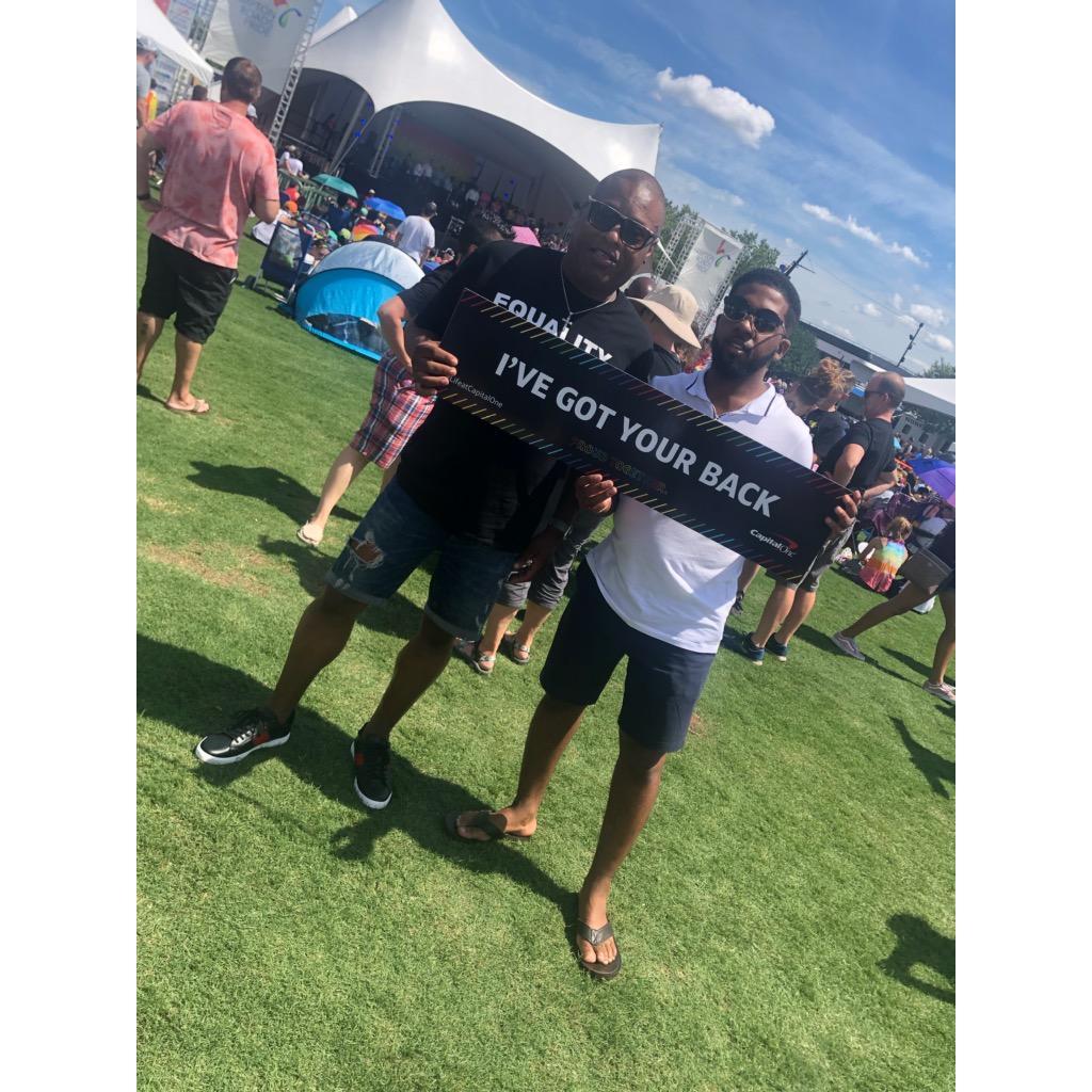 From this day forward! .....At Hampton Roads Pride Celebration