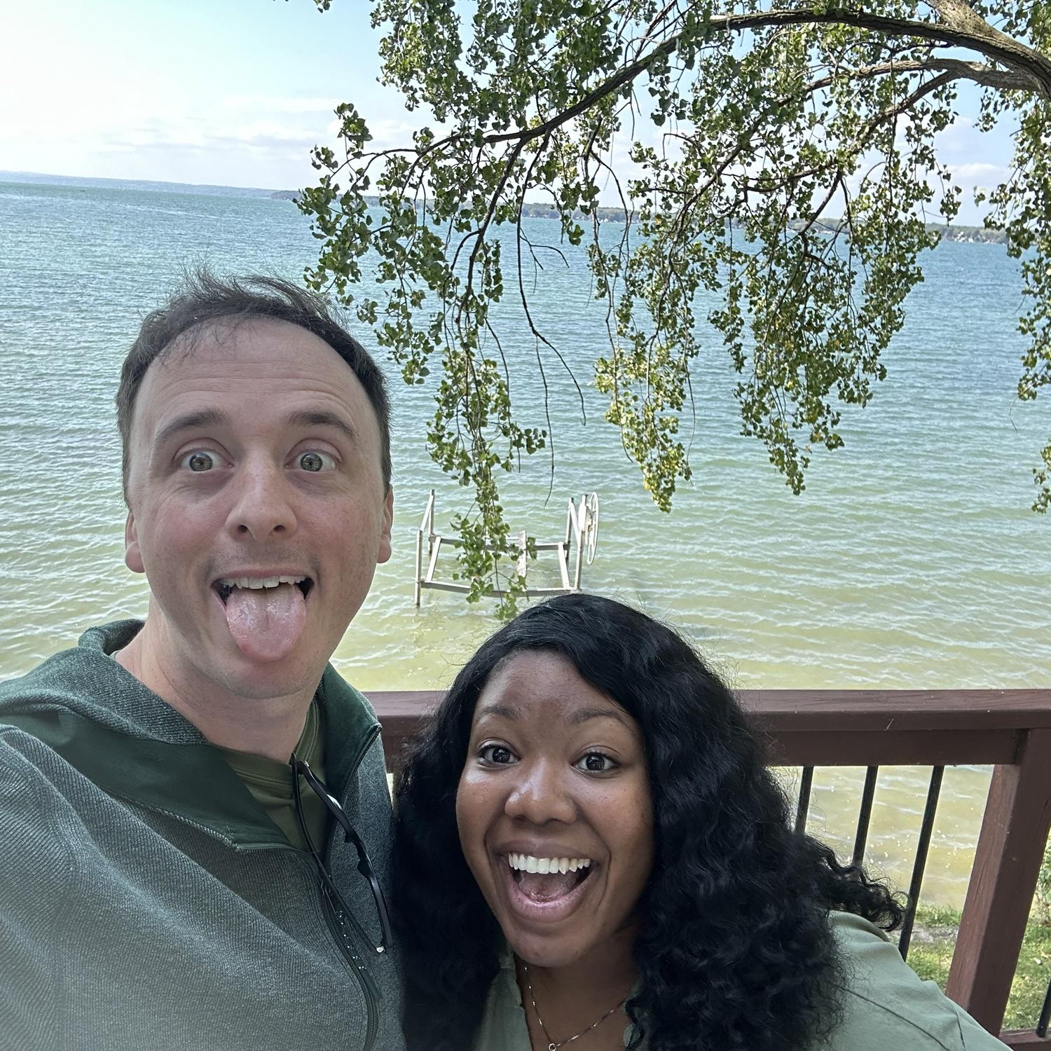 Pre-proposal selfie!