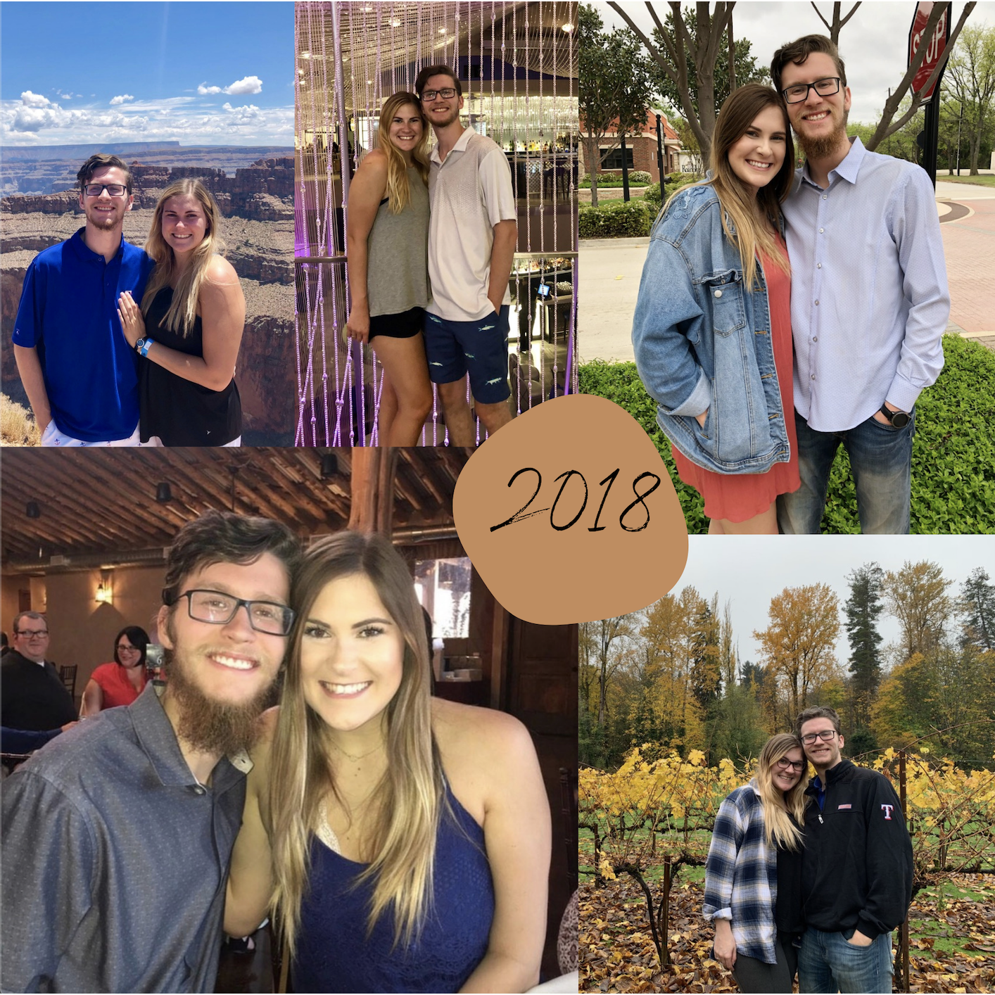 2018- this year we both turned 21 and went on amazing trips to Las Vegas and Seattle!