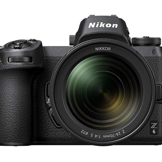 Nikon Z6 FX-Format Mirrorless Camera Body w/NIKKOR Z 24-70mm f/4 S (Renewed)