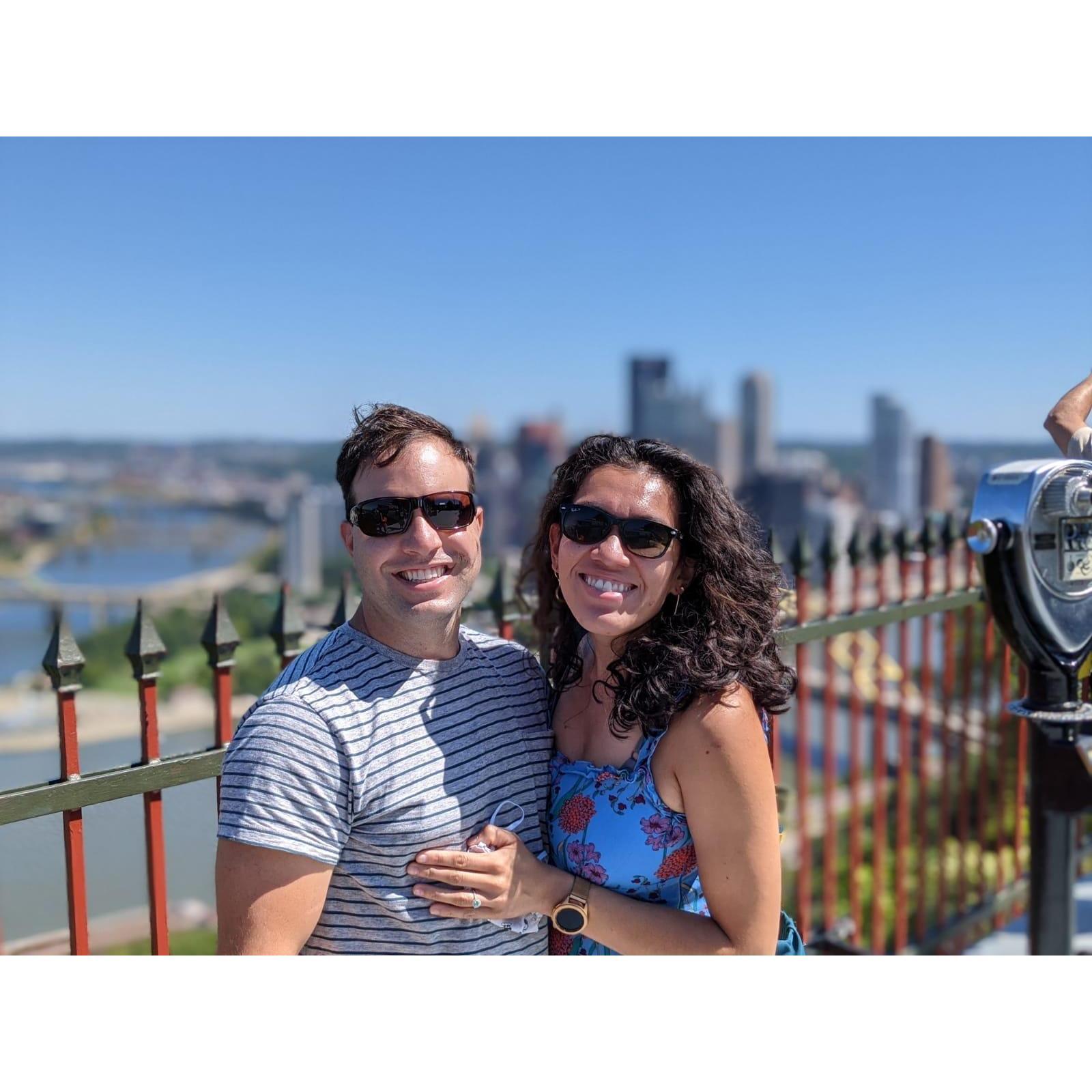Exploring Pittsburgh, PA with our lovely neighbors!