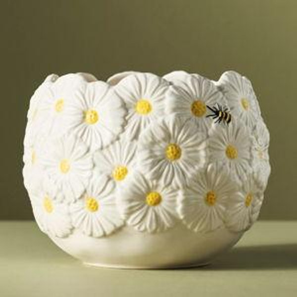 Foster Floral Stoneware Pot
