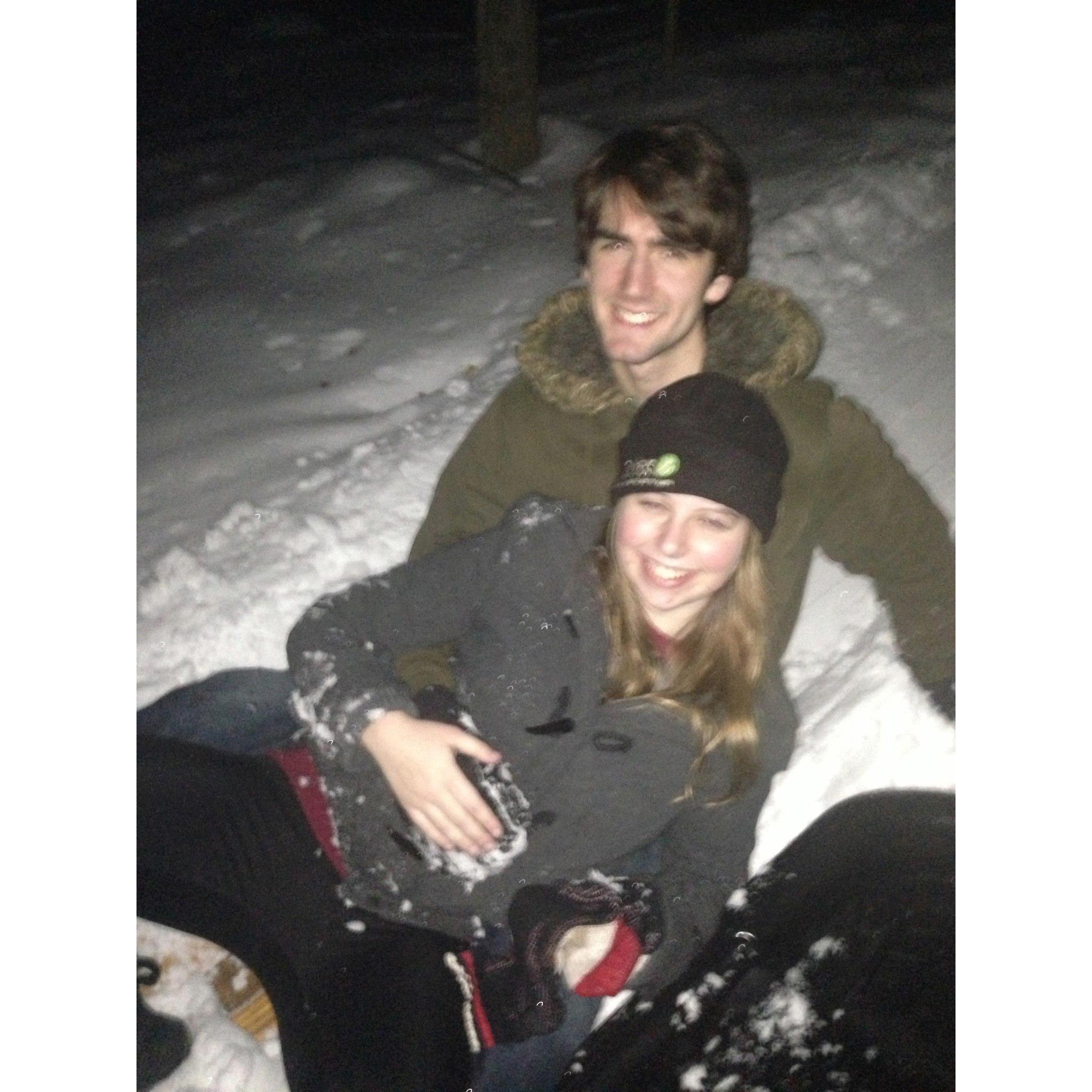 First photo together - NYE 2012!