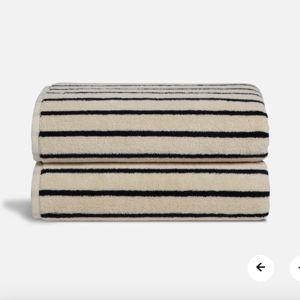 Super-Plush Turkish Cotton Bath Towels - Midnight Navy