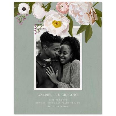 Multi-Colored Wedding Digital Save the Date - Verano Photo