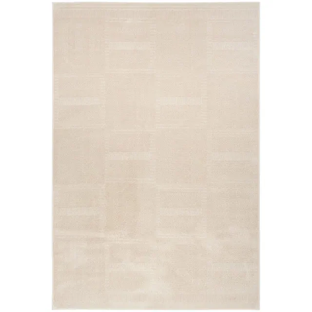 Nourison Nordic 4' x 6' Taupe Modern Indoor Rug