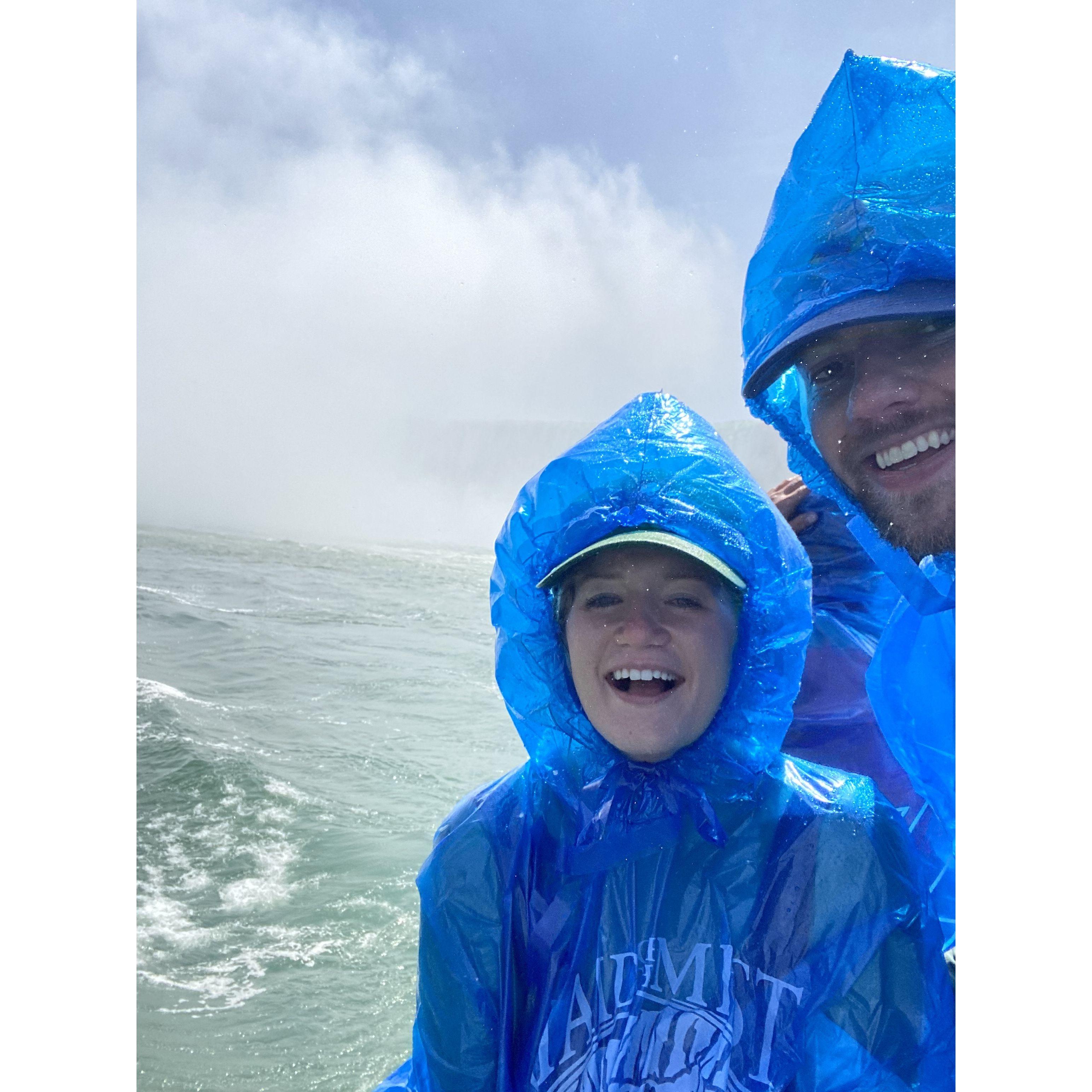 Brian loves how happy Cayleigh looks in all these pictures at Niagara Falls.