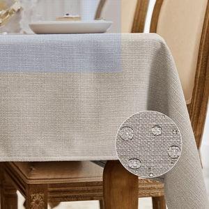 BALCONY & FALCON Rectangle Tablecloth, Beige