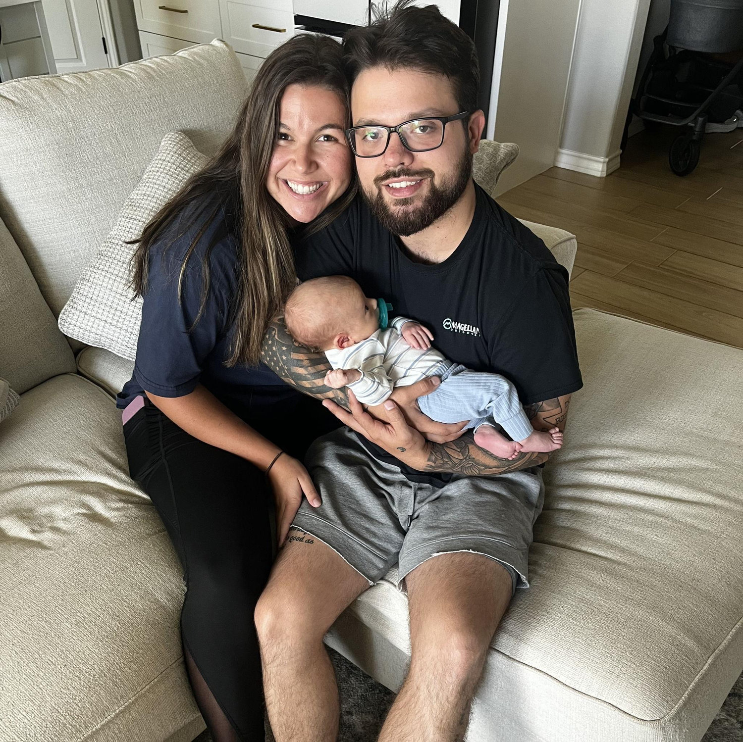 We got to meet Bryce's new nephew, Silas!