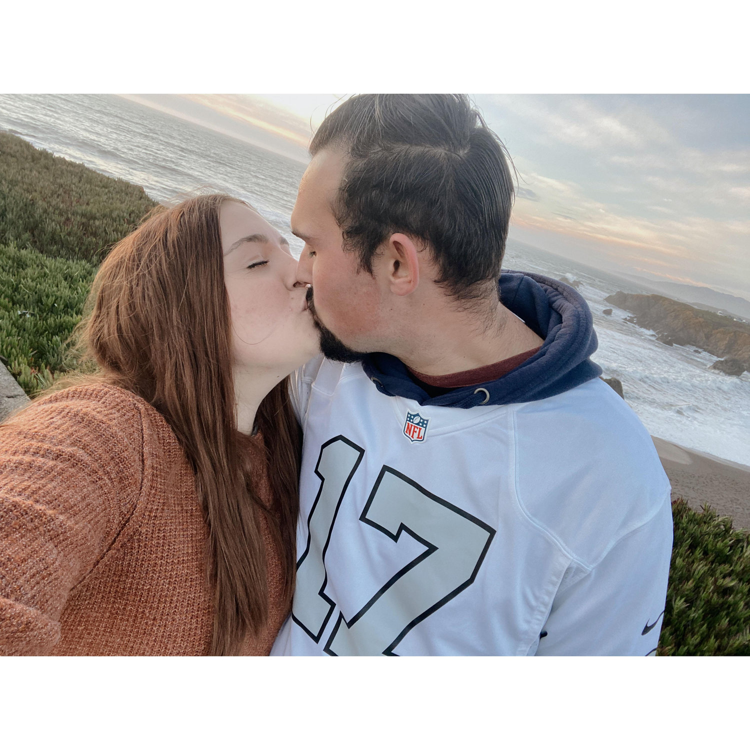 Our first New Years Day beach trip together
