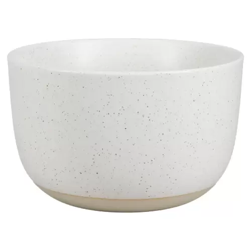 Dip™ Two Tone Dotted Cereal Bowl - White