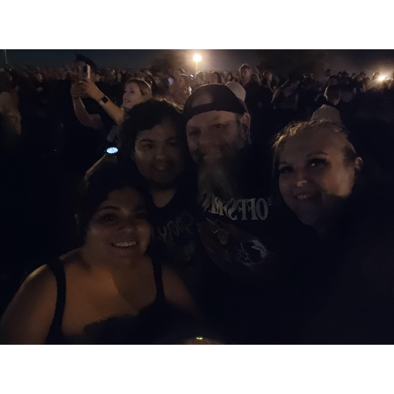 Another concert with the kids