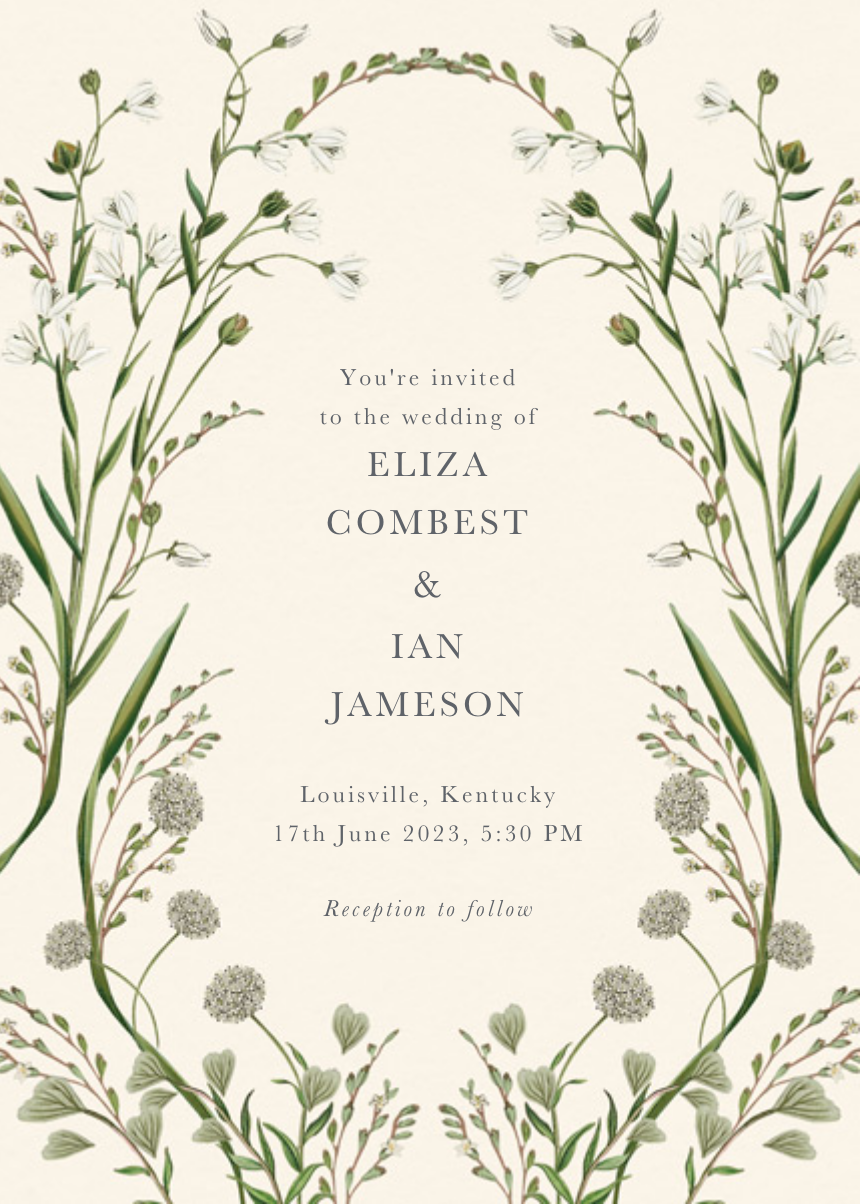 The Wedding Website of Eliza Combest and Ian Jameson