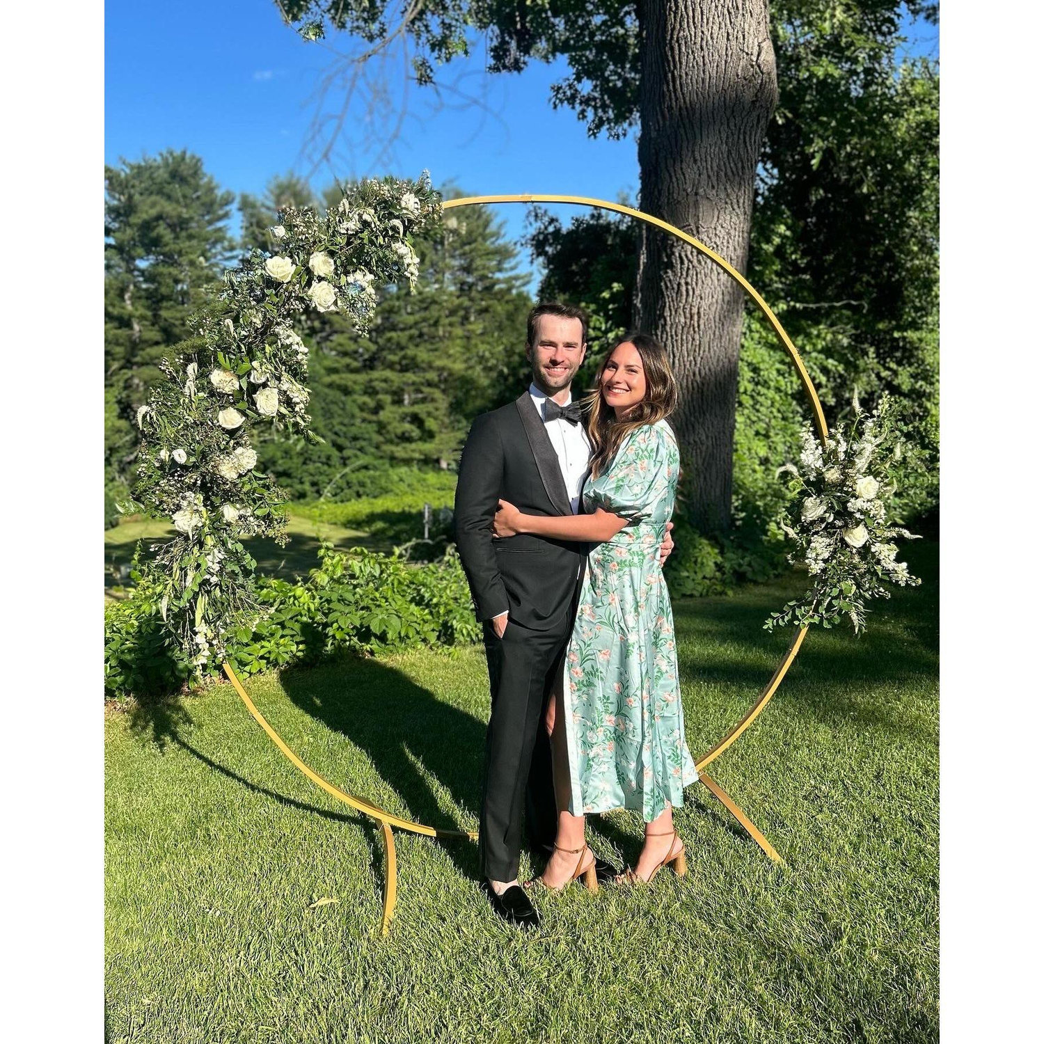 Zach officiated one of his best friend's weddings in Saratoga! June, 24.