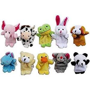 Animal finger puppets (set of 10) - CCPEP
