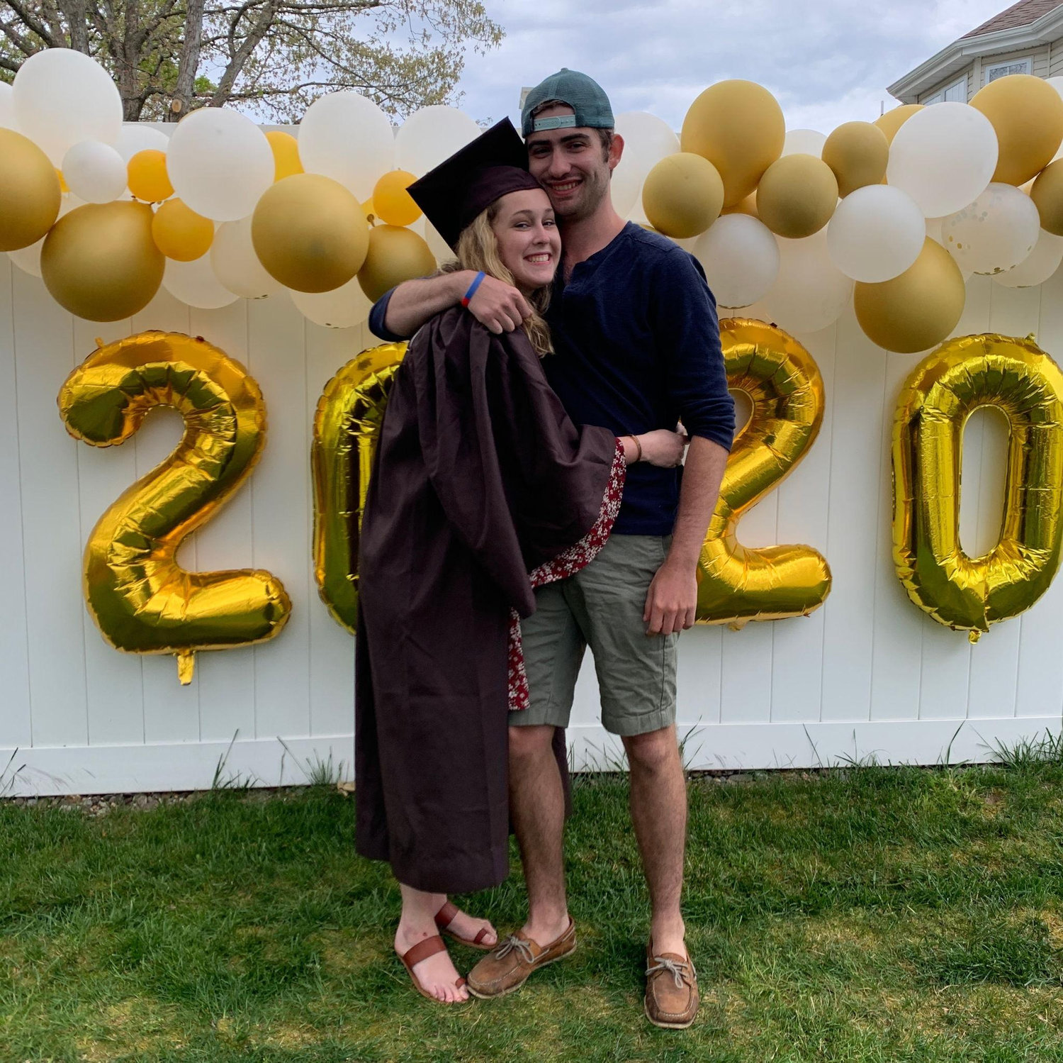 May 2020 - Brenna's COVID graduation party